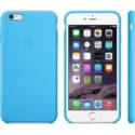 Apple Silikonový kryt iPhone 6 Plus, modrý - II. jakost